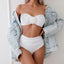 Haut de maillot de bain tube d'été pour femme - motifs fantaisie