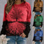 Pull de Noël à manches longues pour femme