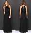 Robe longue dos nu en mousseline pour femme