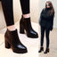 Bottines à talons hauts pour femme