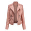 Vestes en cuir pour femmes Blousons courts pour femmes Vestes en cuir fines et ajustées Combinaisons de moto pour femmes