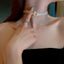Colliers Ras du Cou Perles de Cristal pour Femmes Courte Chaîne Strass Colliers Bijoux de Déclaration