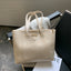 Sac Fourre-tout Grande Capacité Simple Rétro Tendance Ins Sac À Bandoulière Très Populaire Sac Femme