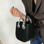 Sac à bandoulière en cuir PU pour femme, petit sac à main mini-bandoulière de couleur unie