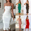 Robe Femme Quatre Sections Couture Élastique