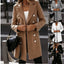 Manteau Nizi croisé à col blazer et manches longues
