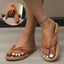Claquettes Tongs Sandales D'Été Plates De Plage Pour Femmes À Bout Ouvert Et Nœud