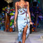 Robe mi-longue Socialite balnéaire
