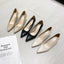 Petits Talons Hauts Pointus Noirs Professionnels