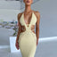 Robe Femme Lacée Découpée Poitrine