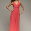 Robe longue dos-nu nouée