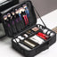 Grande capacité professionnelle sac cosmétique tatouage broderie nail maquillage portable partition boîte à outils maquillage rangement sac en tissu Oxford