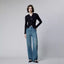 Mode américaine rétro nouveau jean femme