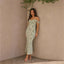 Robe sans manches à bretelles pour femme