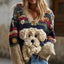 Pull doux décontracté pour femme