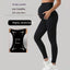 Pantalon de yoga sans couture pour femmes enceintes avec support ventral à porter à l'extérieur