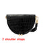 Sac à bandoulière pour femme motif serpent
