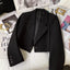 Blazer chic style navette pour femmes petites