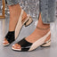Sandales à bout ouvert et bride cheville, à motif écossais ou pierre, avec talons carrés, pour femme, idéales pour le bureau ou l'été.