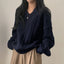Pull ample et douillet automne-hiver pour femme