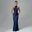 Robe d'été élégante sans manches et dos nu