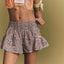 Shorts larges imprimés tendance pour femmes