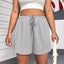 Shorts de sport pour femme avec cordon de serrage – Yoga et activités de plein air