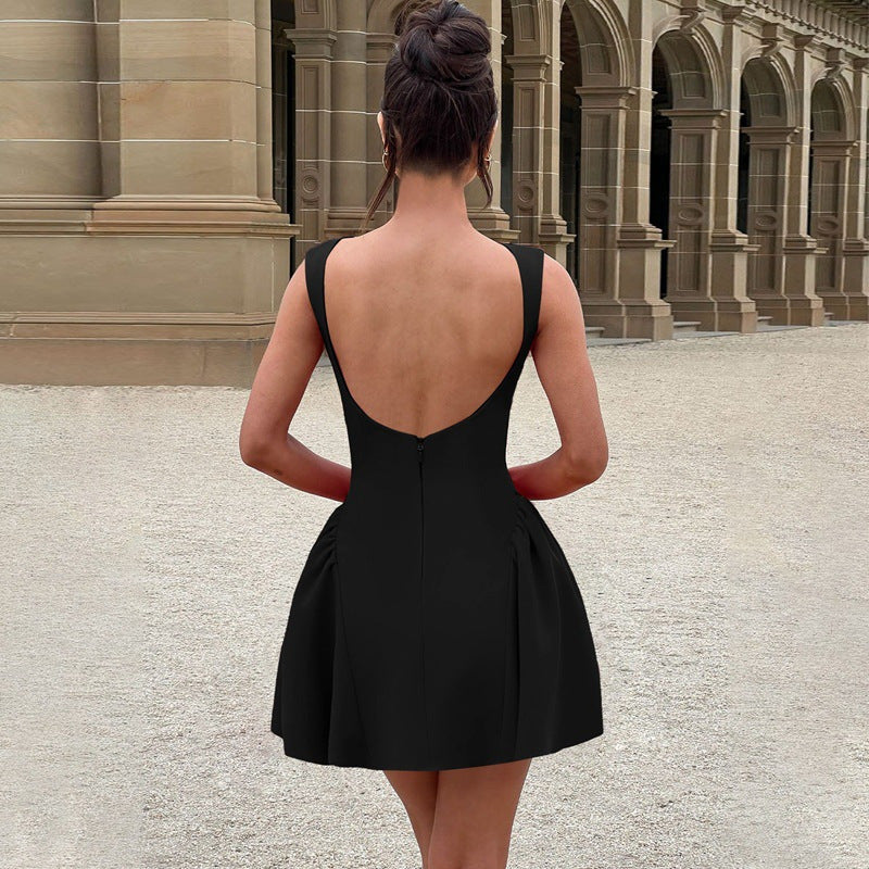 Skinny Slimming Short Dress For Women