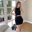 Robe de fond de gilet sans manches pour femme