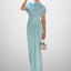 Robe plissée élégante et flatteuse pour femme