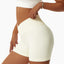 Short de sport moulant et sans coutures pour femme