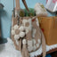Sac fourre-tout fleuri crocheté à la main pour femmes