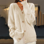 Manteau pull en brocart tendance pour femme