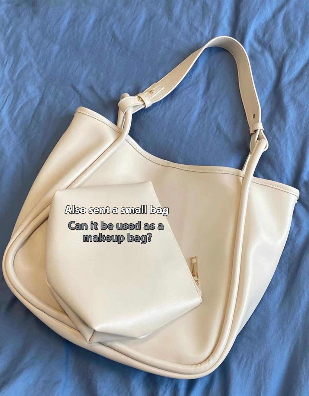 Grand sac à main en cuir souple pour femme