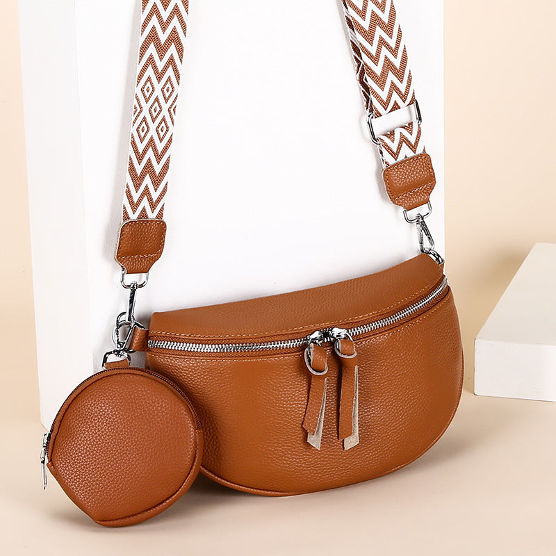 Nouveau Sac à Bandoulière en Cuir pour Femme