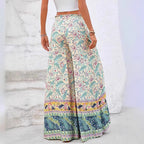 Robe longue bohème multicolore imprimée Sweet