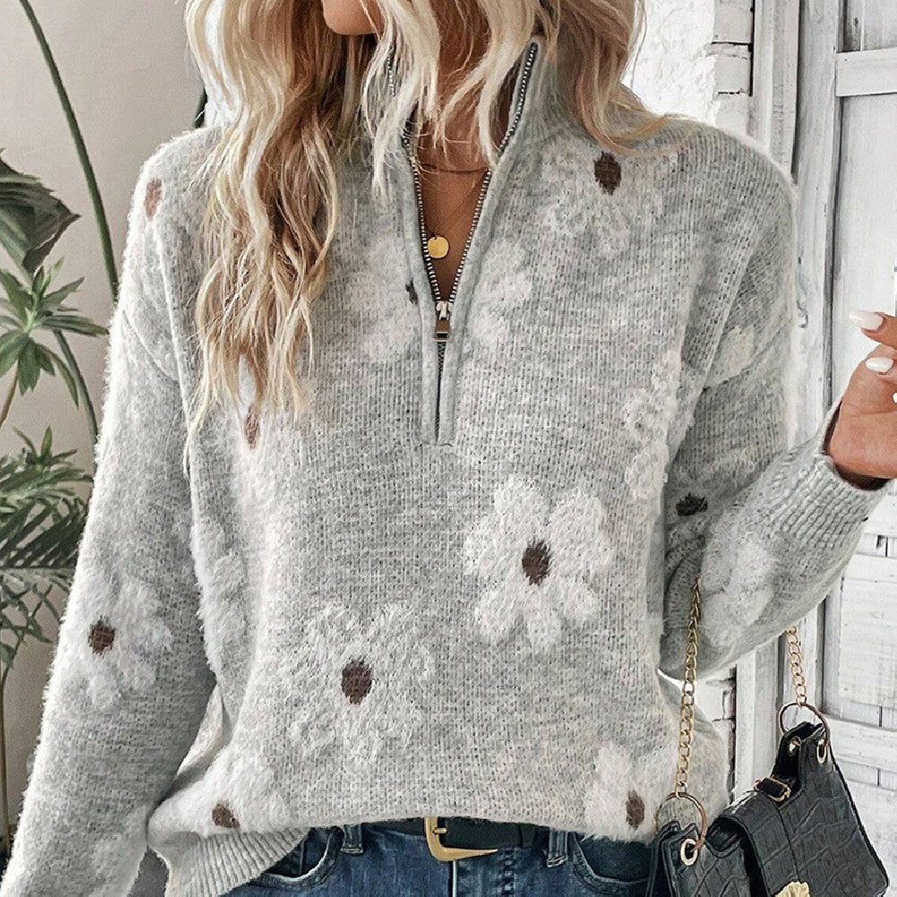 Nouveau pull femme tendance à épaules dénudées
