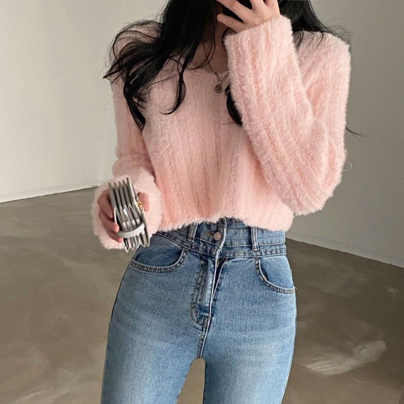 Haut pull personnalisé tendance pour femme