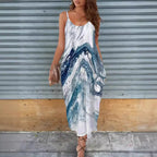 Robe ample à imprimé pour femme