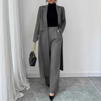 Ensemble deux pièces pantalon élégant et gracieux