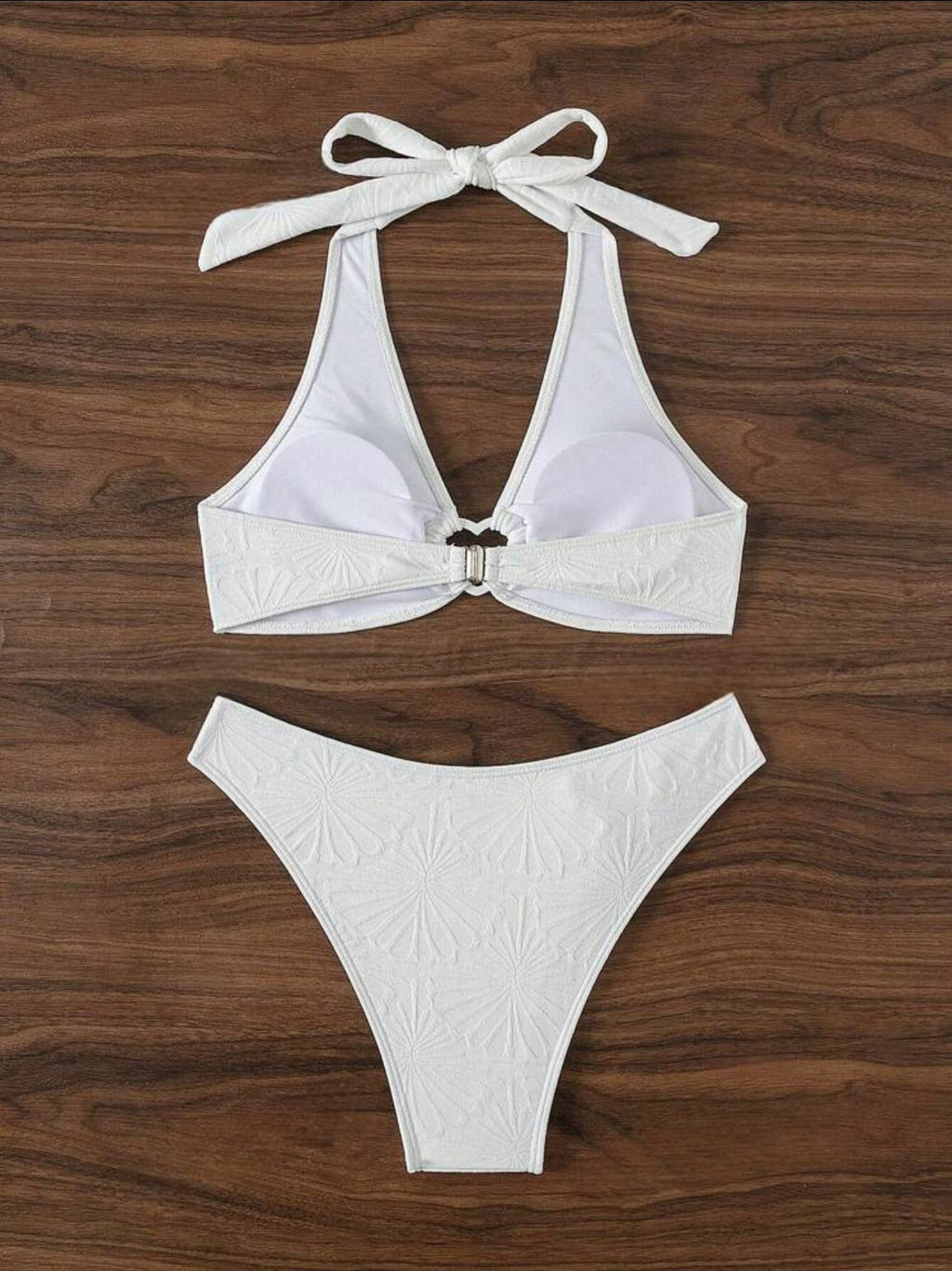 Womens Sexy Halterneck Backless Bikini Set