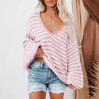 Pull en maille ample pour femme