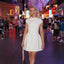 Women's Mini Slim Fit Waist Zip Up Dress
