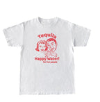 T-shirts Graphiques Rétro Tequila Femme Mignons Drôles Alcoo