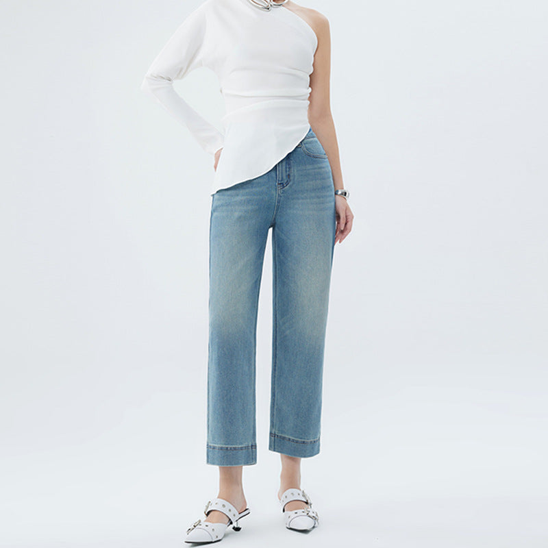 Jeans Printemps Personnalité Mode Femme
