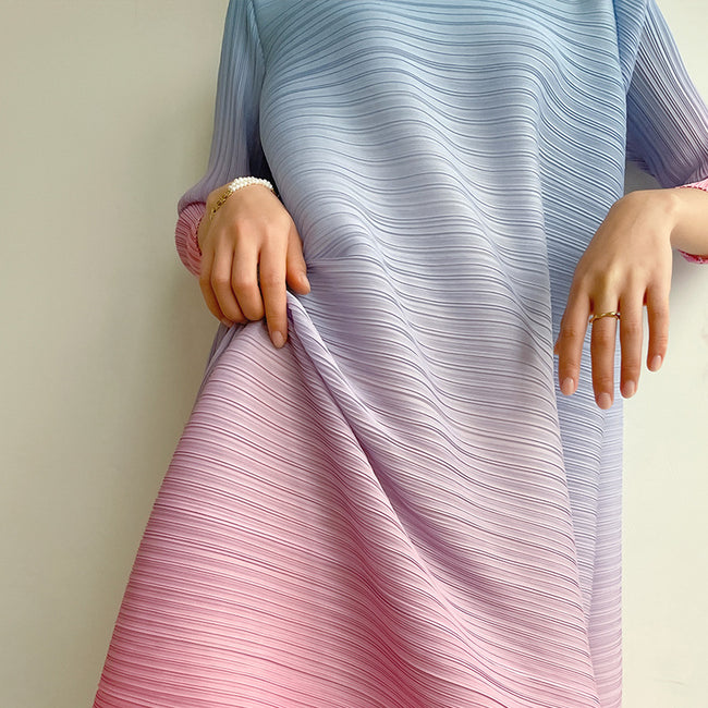 Robe plissée grande taille pour femmes Main Image