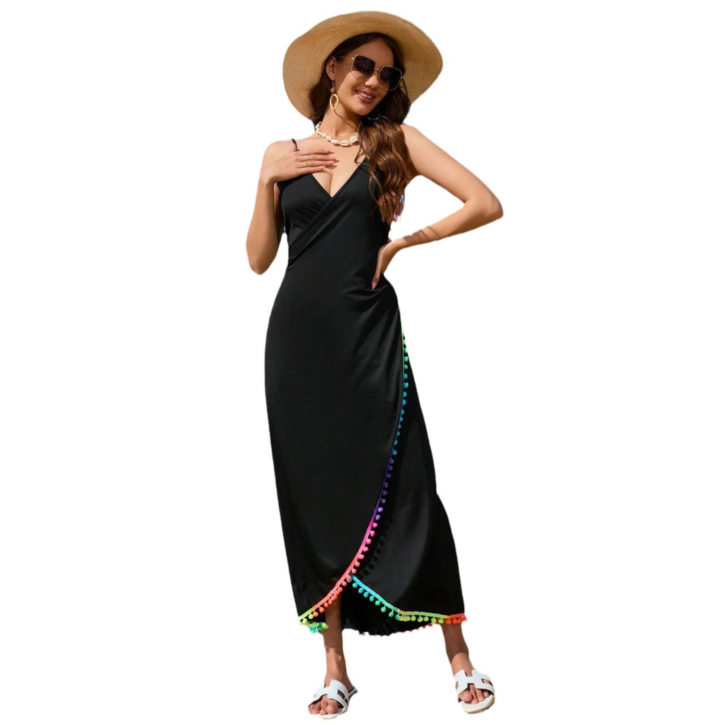 Robe de vacances au bord de la mer pour femme, personnalité mode