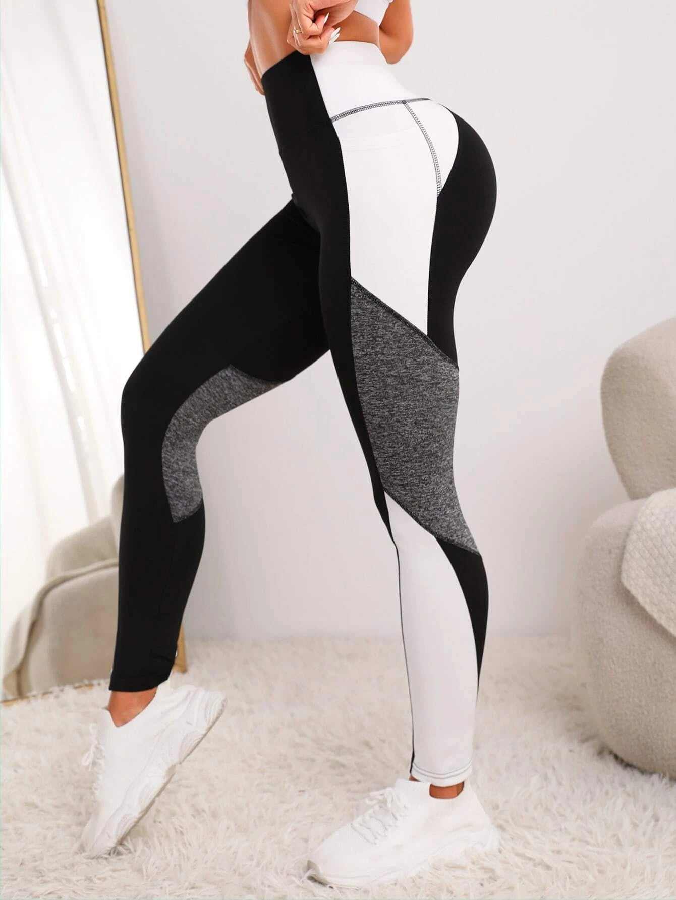Yoga Pants de course pour femmes à coutures européennes et américaines