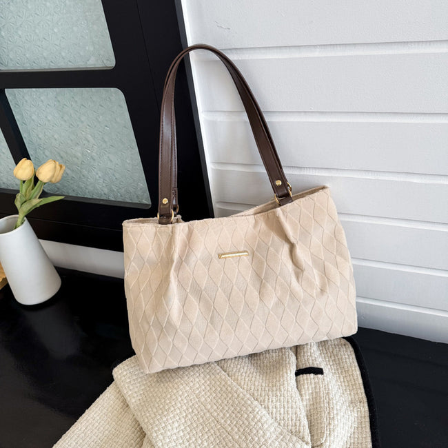 Sac fourre-tout élégant minimaliste décontracté pour femmes Main Image