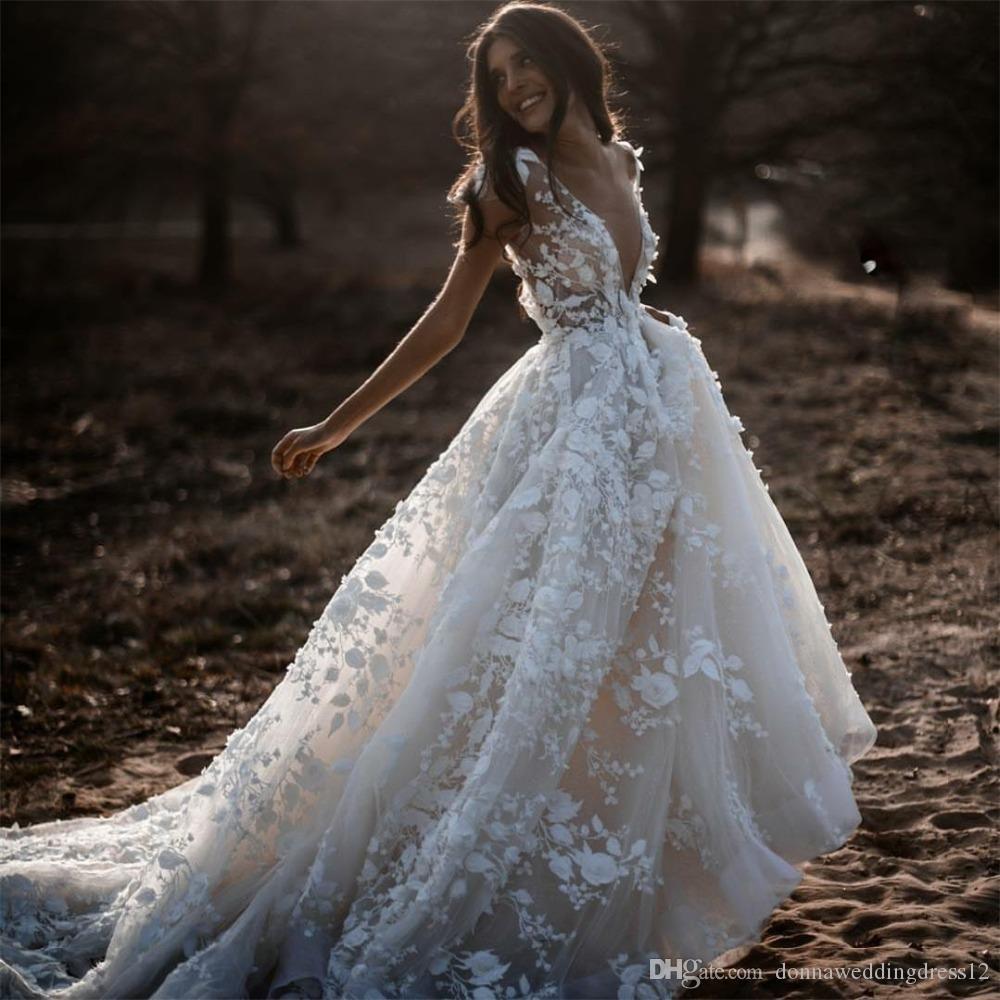 Robe de mariée blanche en dentelle pour femme